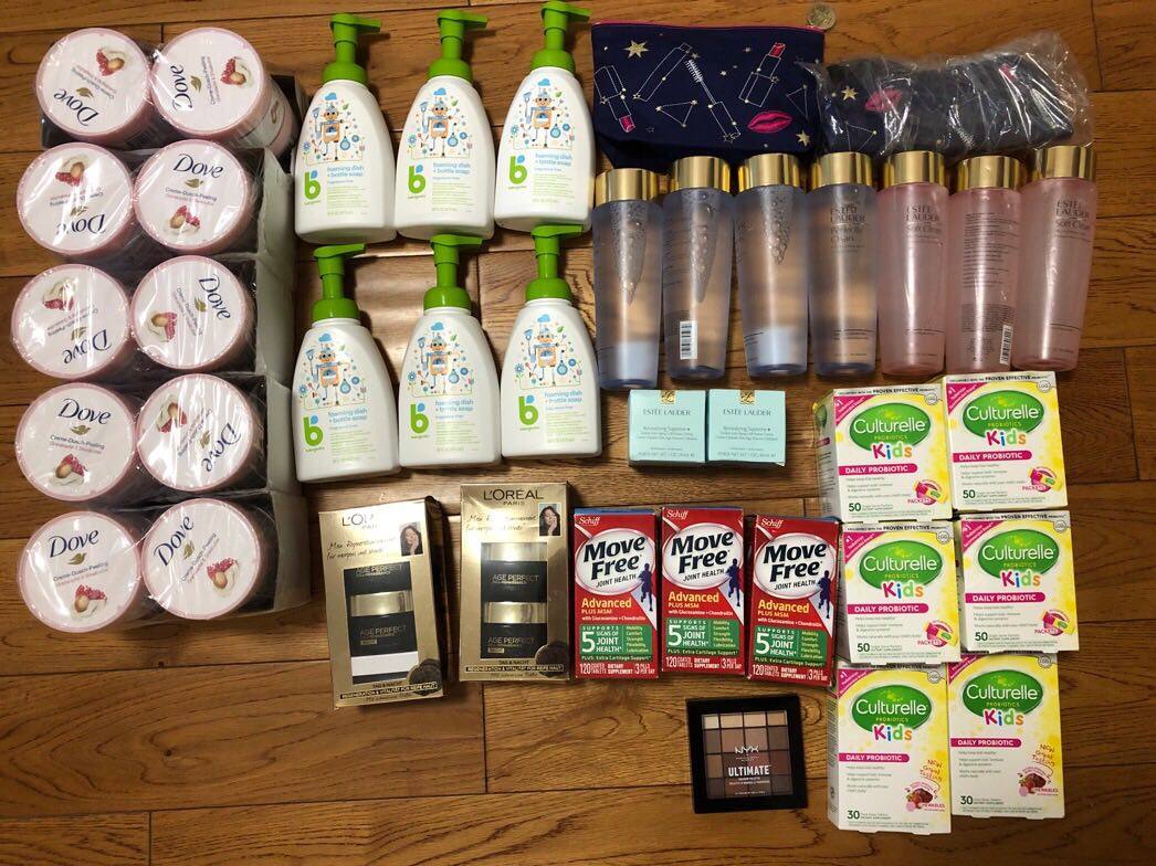 美国🇺🇸德国🇩🇪包裹 多芬红石榴磨砂膏，欧莱雅高端面
