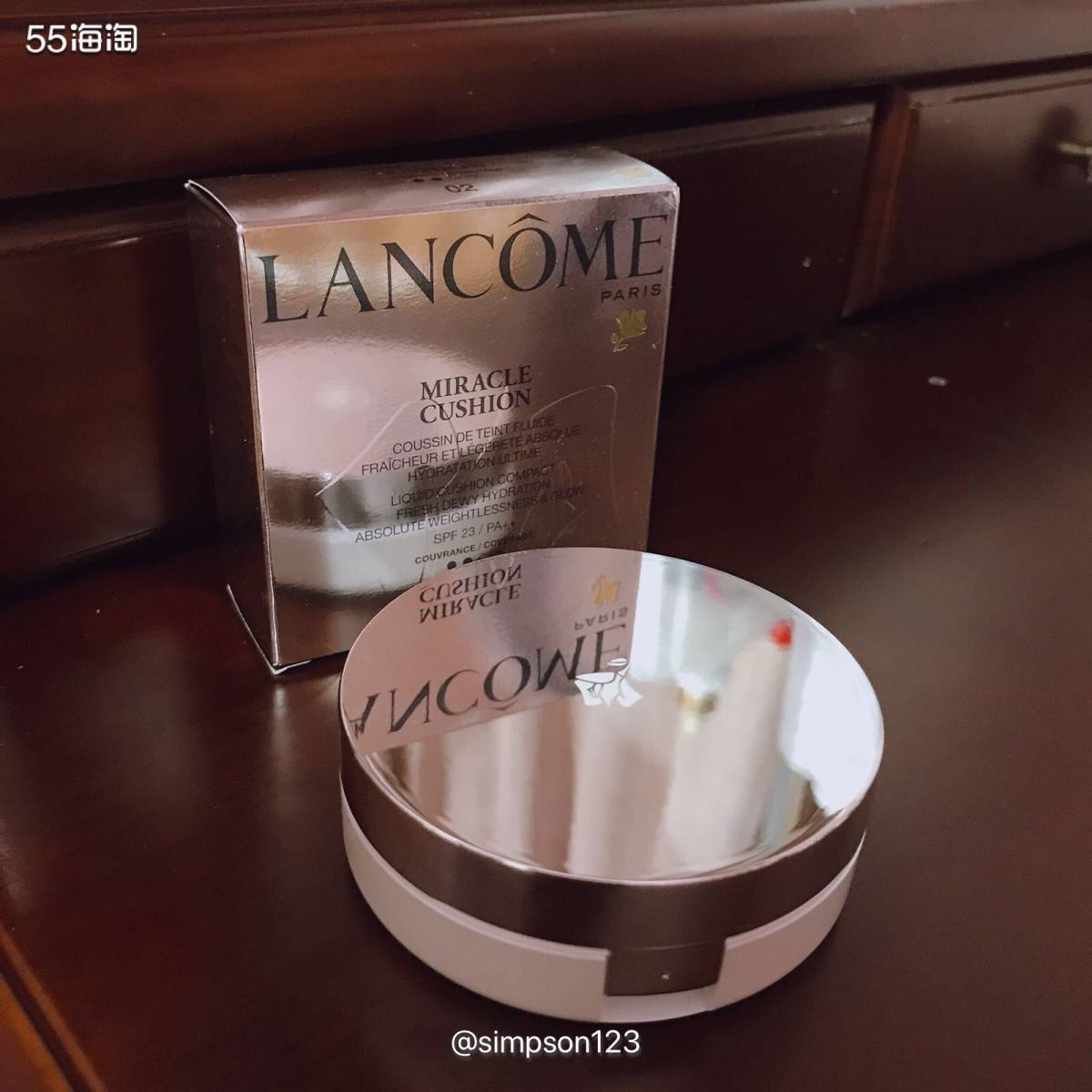 NO.11，兰蔻lancome的气垫bb霜好用极了。银色配白