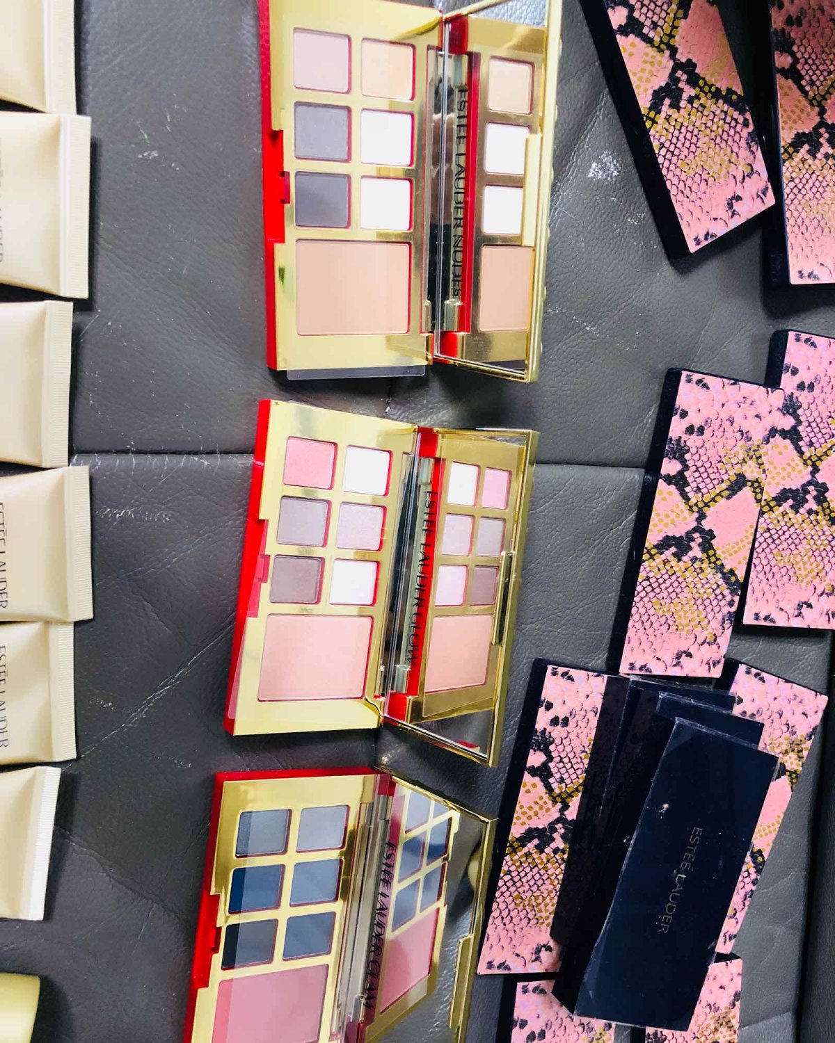 出雅诗兰黛中小样 雅诗兰黛蛇纹眼影盘8盘 雅诗兰黛高光修容盘