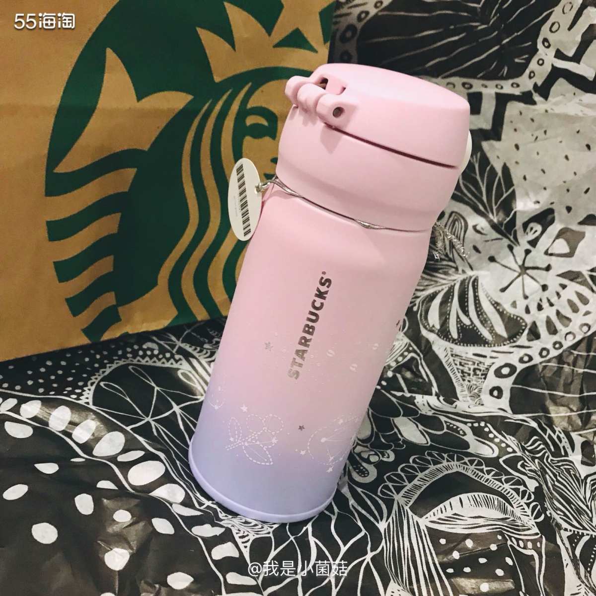 1⃣️ 星巴克联名保温杯六折啦  最近江浙沪星巴克门店的保温