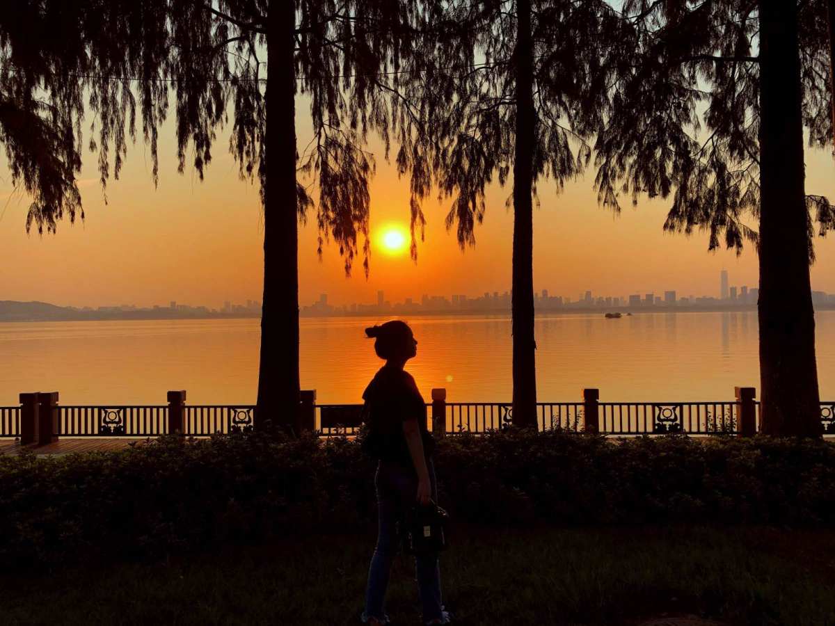 9⃣️🈷️晒单挑战——NO.14 🌇迎着夕阳 给自己来张