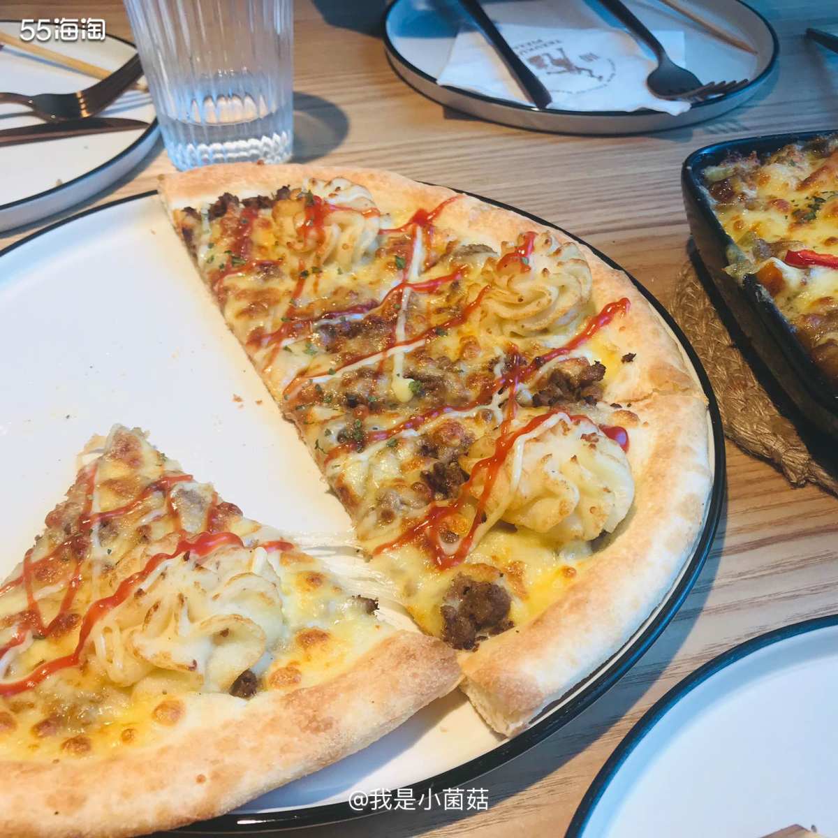 8⃣️ 铁匠披萨  最近楼下开了好多新的美食店哦 作为上班狗