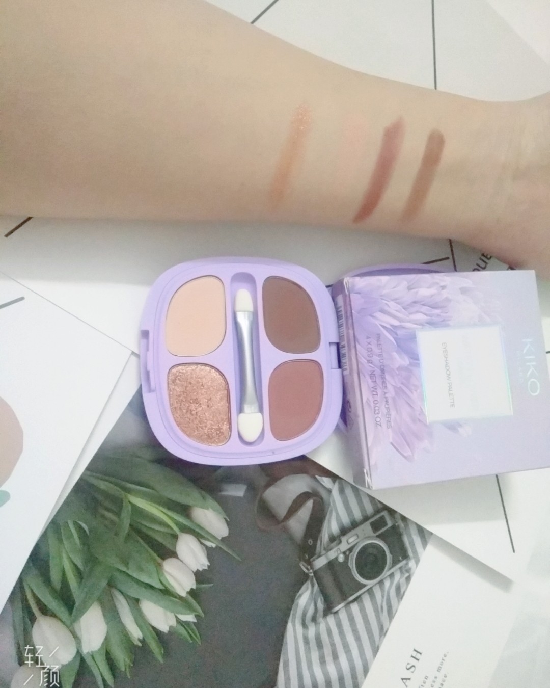 🌈9月份打卡 DAY5      今天给大家kiko的眼影