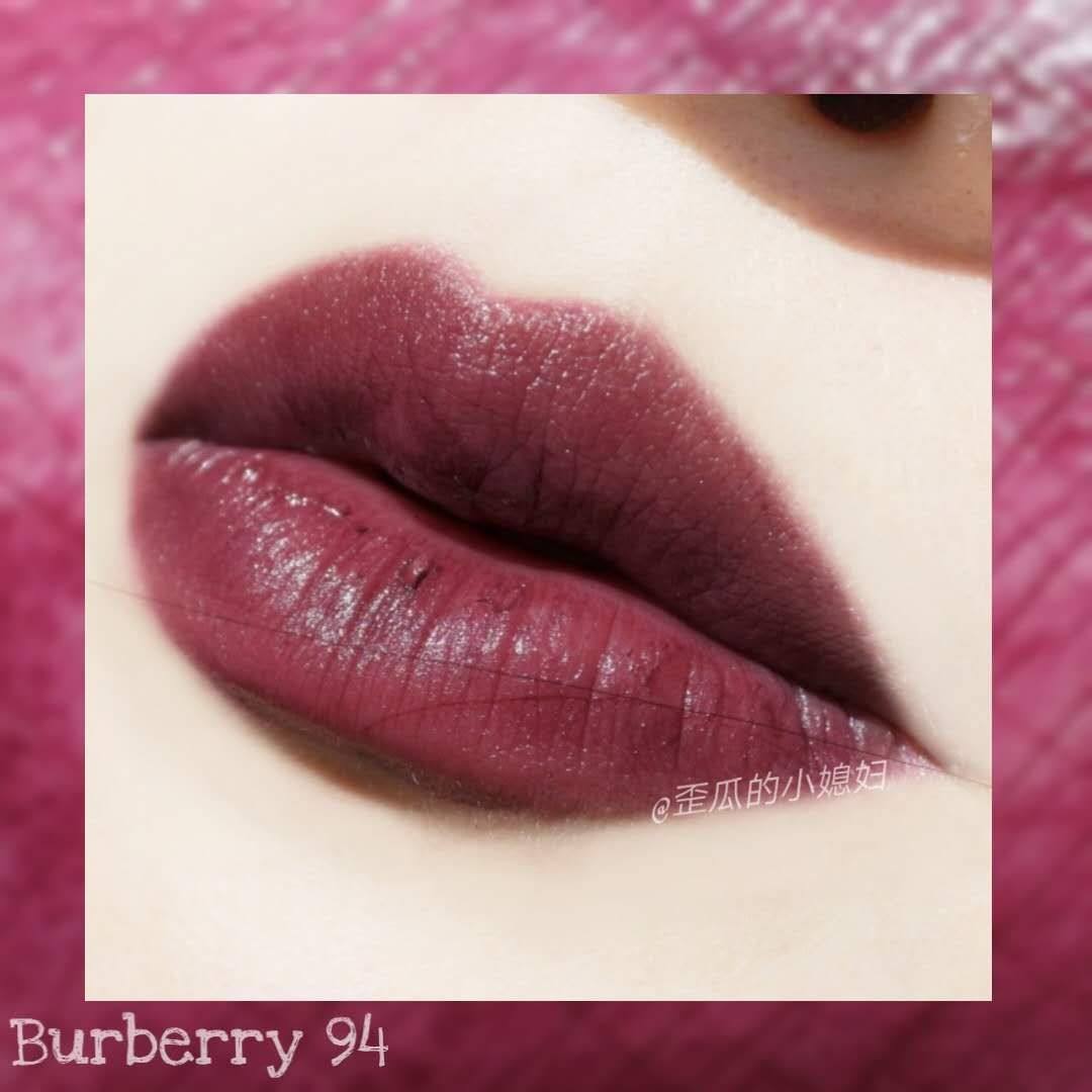 burberry气垫唇釉94号OX-blood  ✨这个颜色