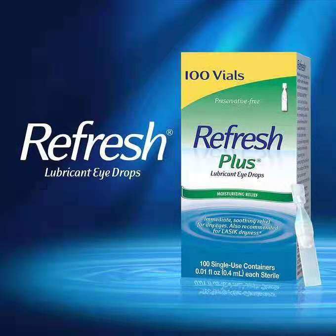 直邮含税￥144 Allergan Refresh Plus