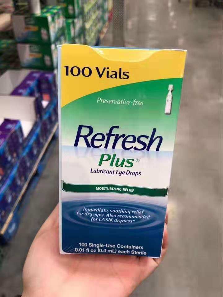 直邮含税￥144 Allergan Refresh Plus