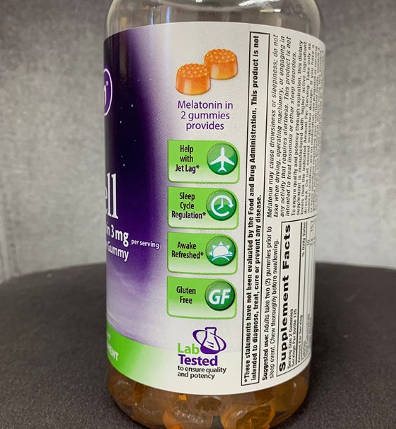 Vitafusion sleep well褪黑素促睡眠软糖 