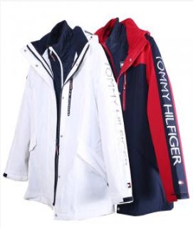 Tommy Hilfiger 汤米希尔费格 3合1 女士冲锋
