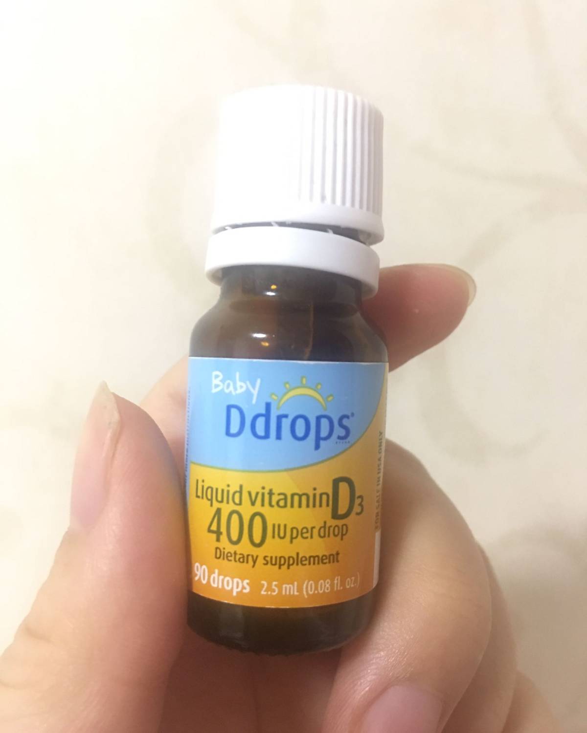 加拿大Ddrops婴幼儿维生素D3 海淘的宝妈们应该都知道，