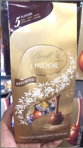 LINDOR 瑞士莲 金装5种口味软心巧克力 瑞士莲 金装巧