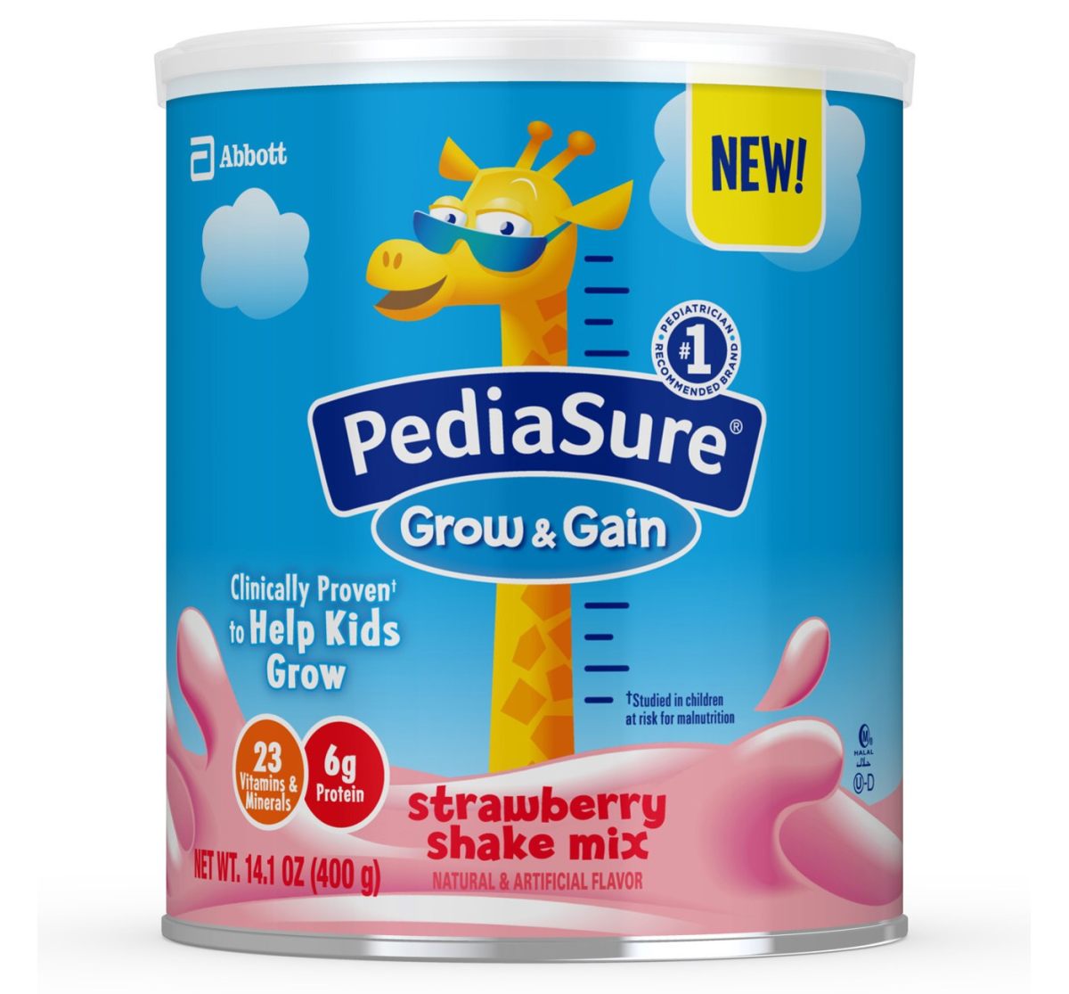 新包装升级版！PediaSure 小安素助成长营养奶粉 可直