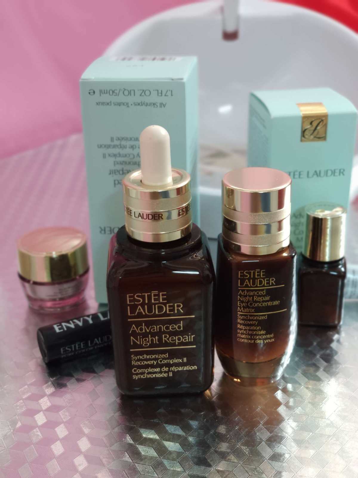 晒一单雅诗兰黛🎄🎄买一送一的惊喜！！！🎃🎃不好意思啊