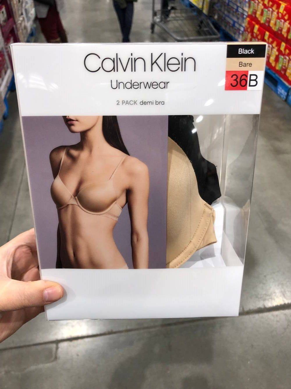 Calvin Klein CK 女士蕾丝经典logo轻薄**