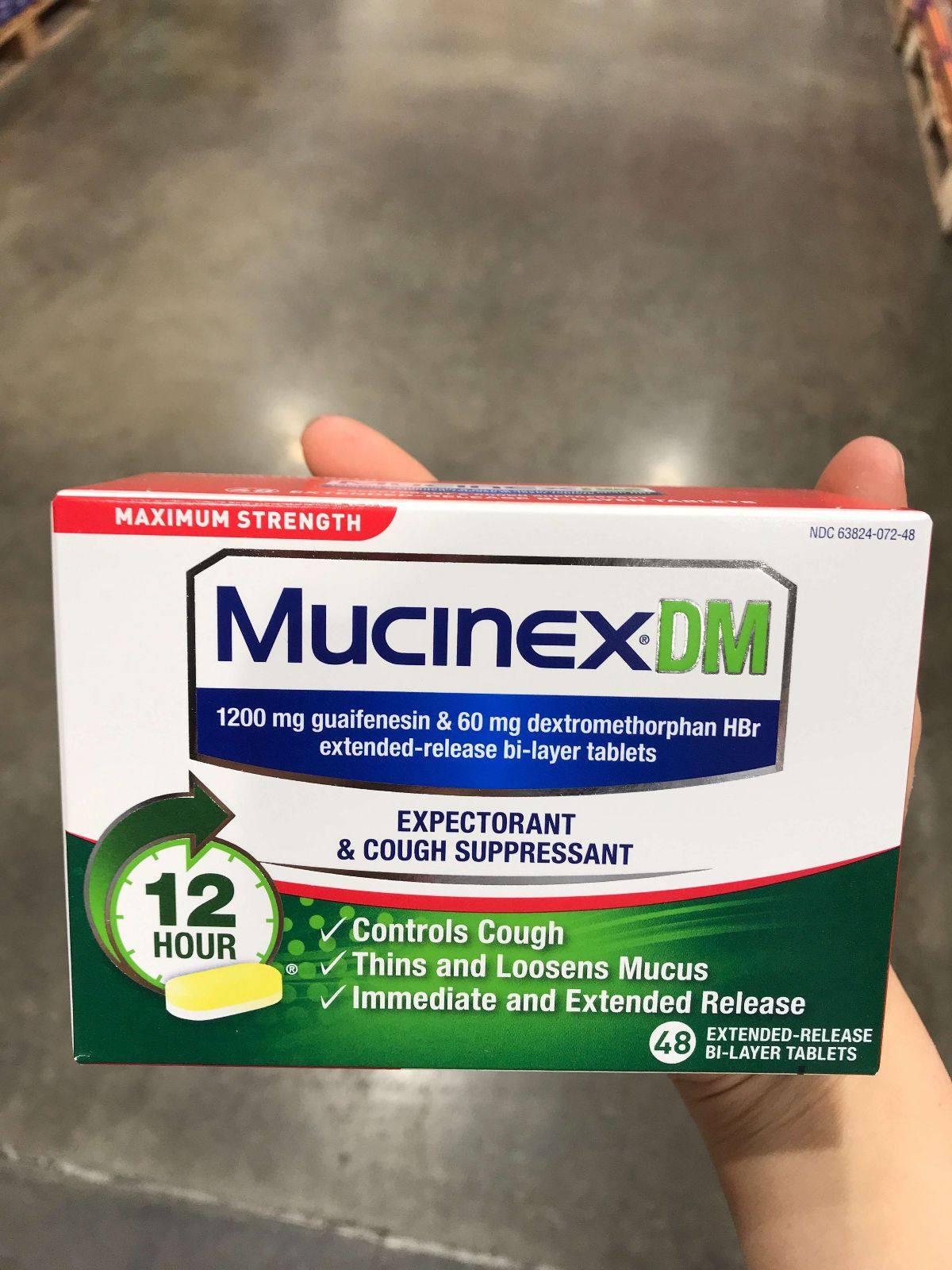 Mucinex Expectorant Maximum St
