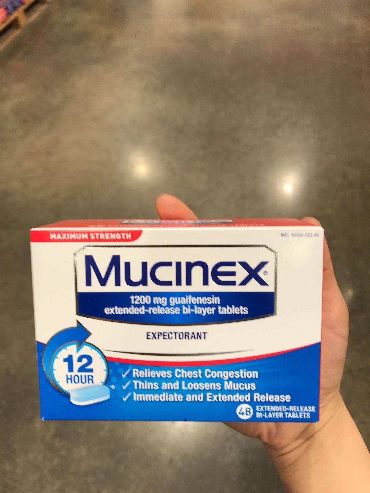 Mucinex Expectorant Maximum St
