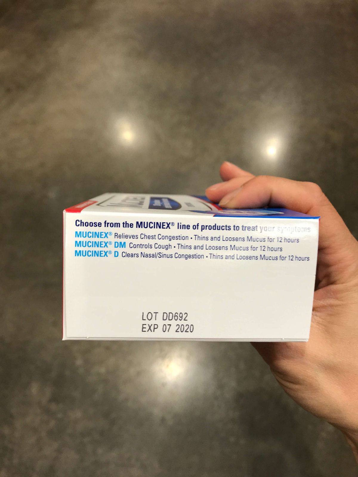 Mucinex Expectorant Maximum St