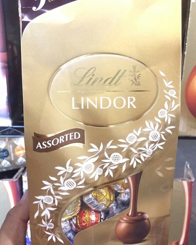 LINDOR 瑞士莲 金装5种口味软心巧克力 瑞士莲 金装巧