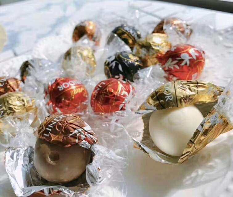 LINDOR 瑞士莲 金装5种口味软心巧克力 瑞士莲 金装巧