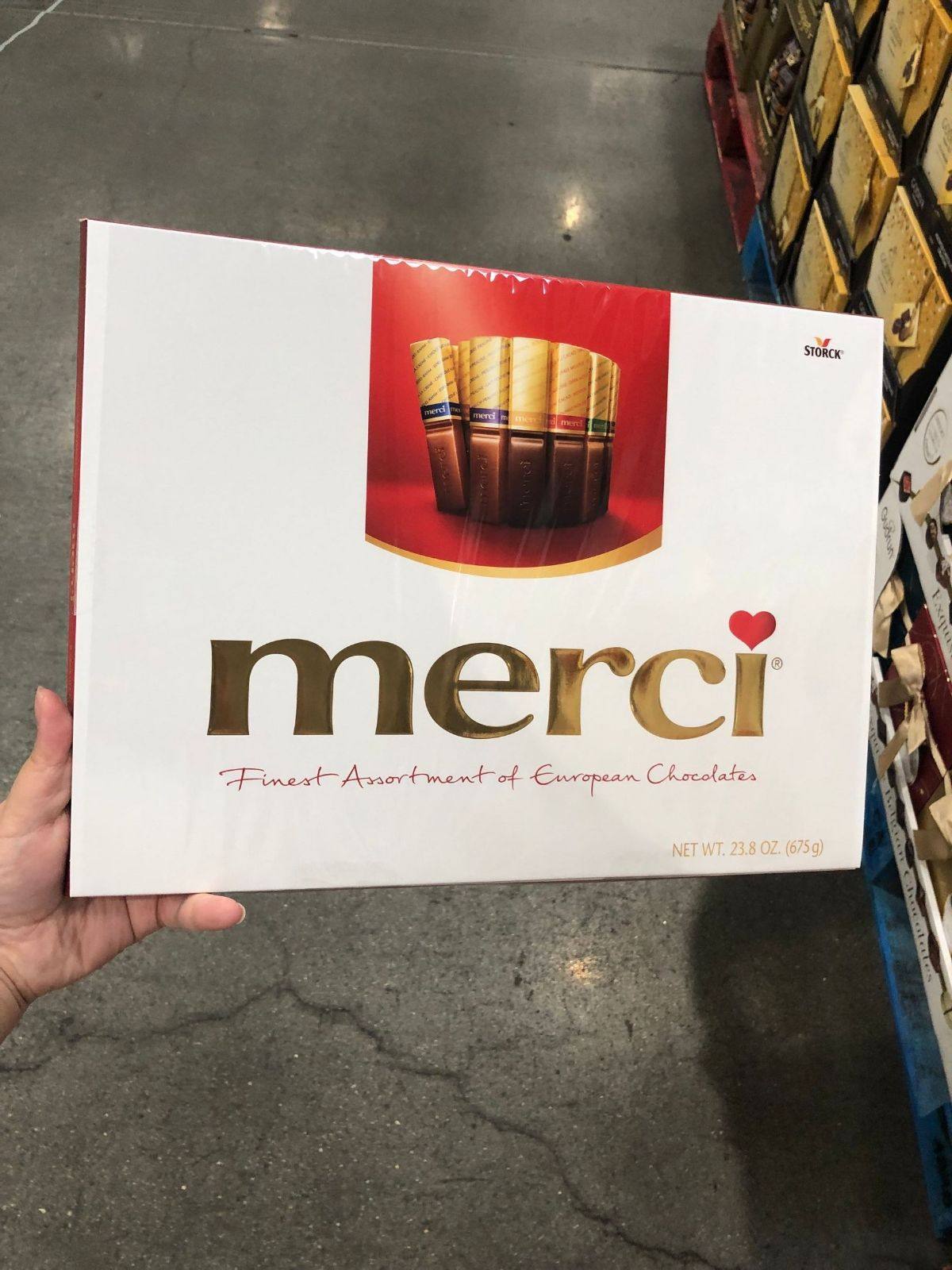 Merci 美思蜜思 什锦巧克力多种口味礼盒装 675g 这