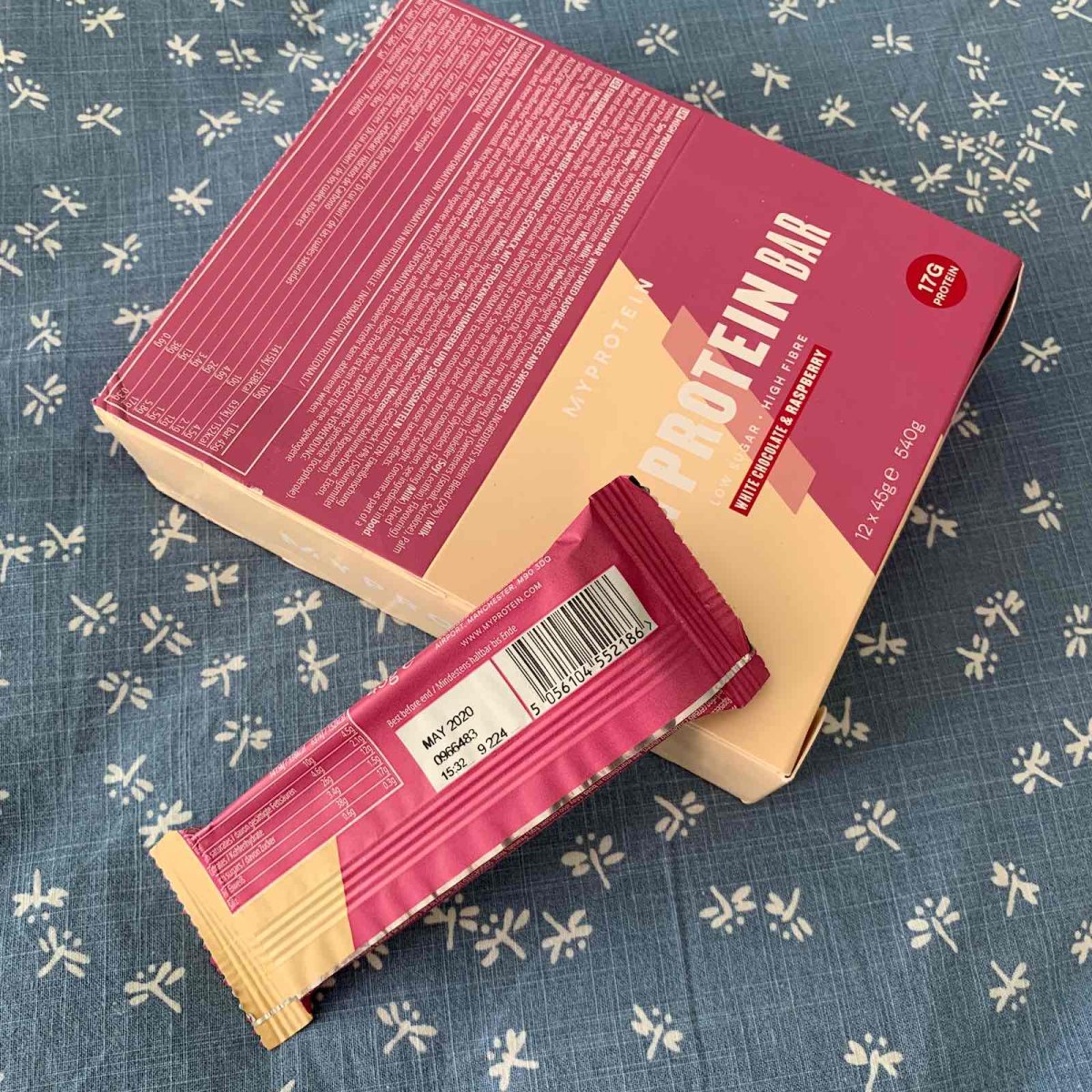 一健钟情—my protein高纤低脂蛋白棒😋 🍇美美美