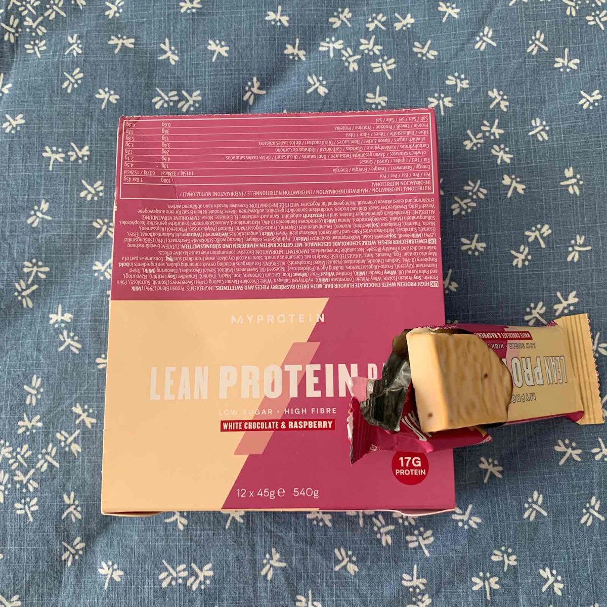 一健钟情—my protein高纤低脂蛋白棒😋 🍇美美美