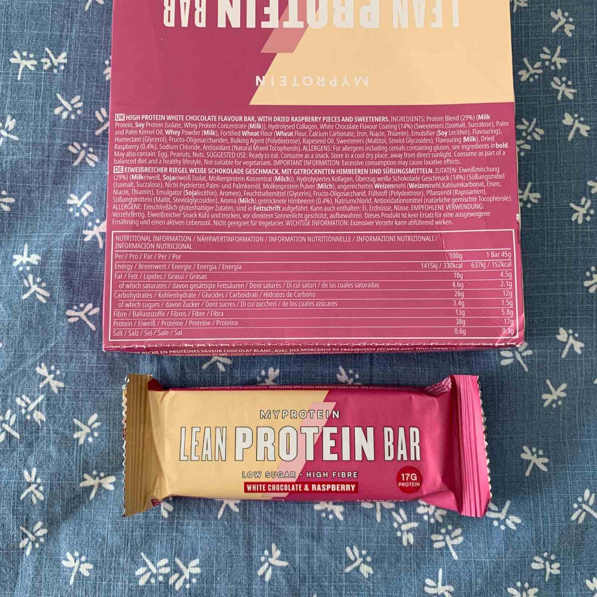 一健钟情—my protein高纤低脂蛋白棒😋 🍇美美美