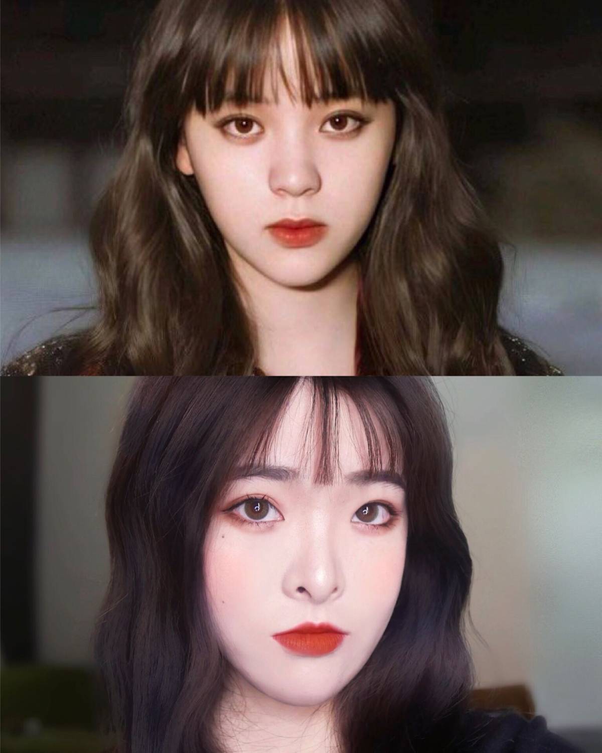 欧阳娜娜港风少女感仿妆🎞️附妆容教程 依旧是仿妆不仿人 娜