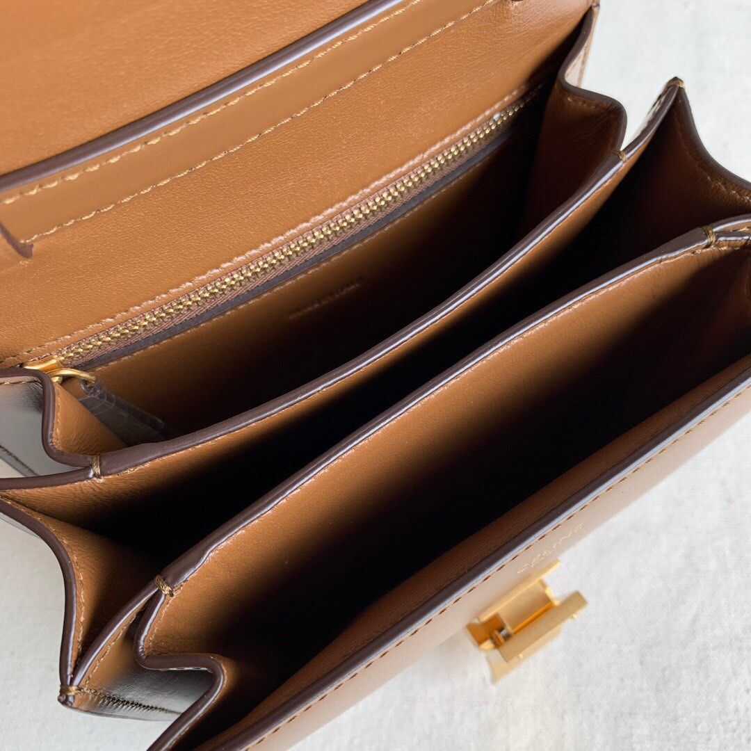 Celine box焦糖色秋冬最爱的那一抹温暖 大火的box