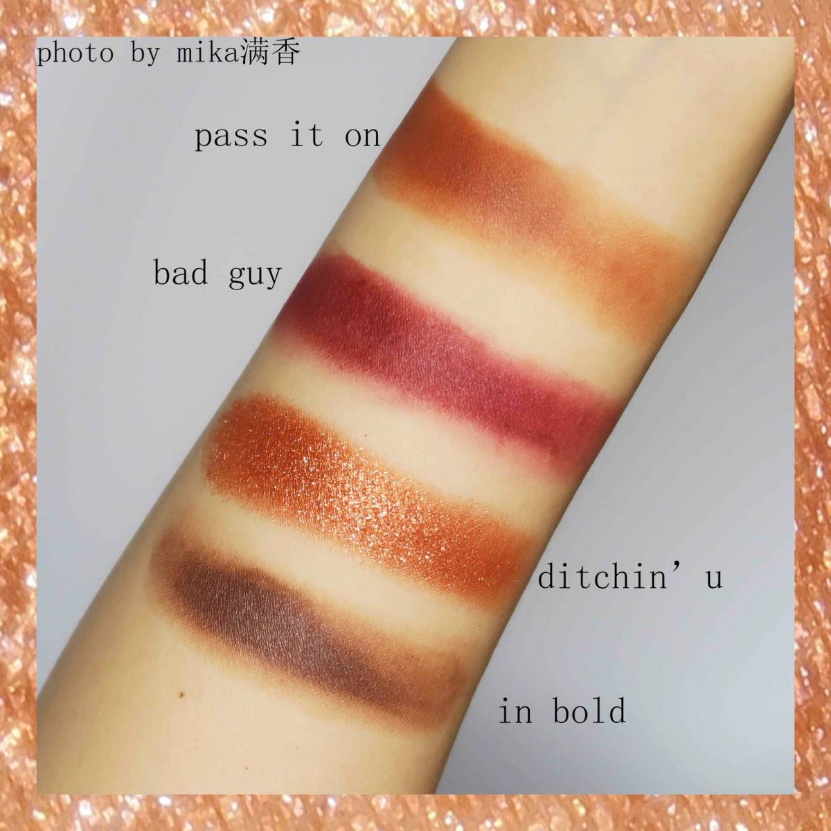 colourpop十二色眼影盘💖💖💖 色号：whate