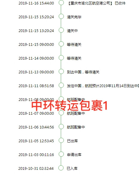 💐幸运的抽中了55海淘与可乐送合作赠送的3磅免邮券，于是有