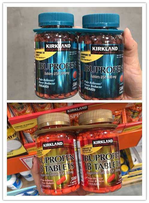 Kirkland 柯克兰 布洛芬片 200mg 500片*2
