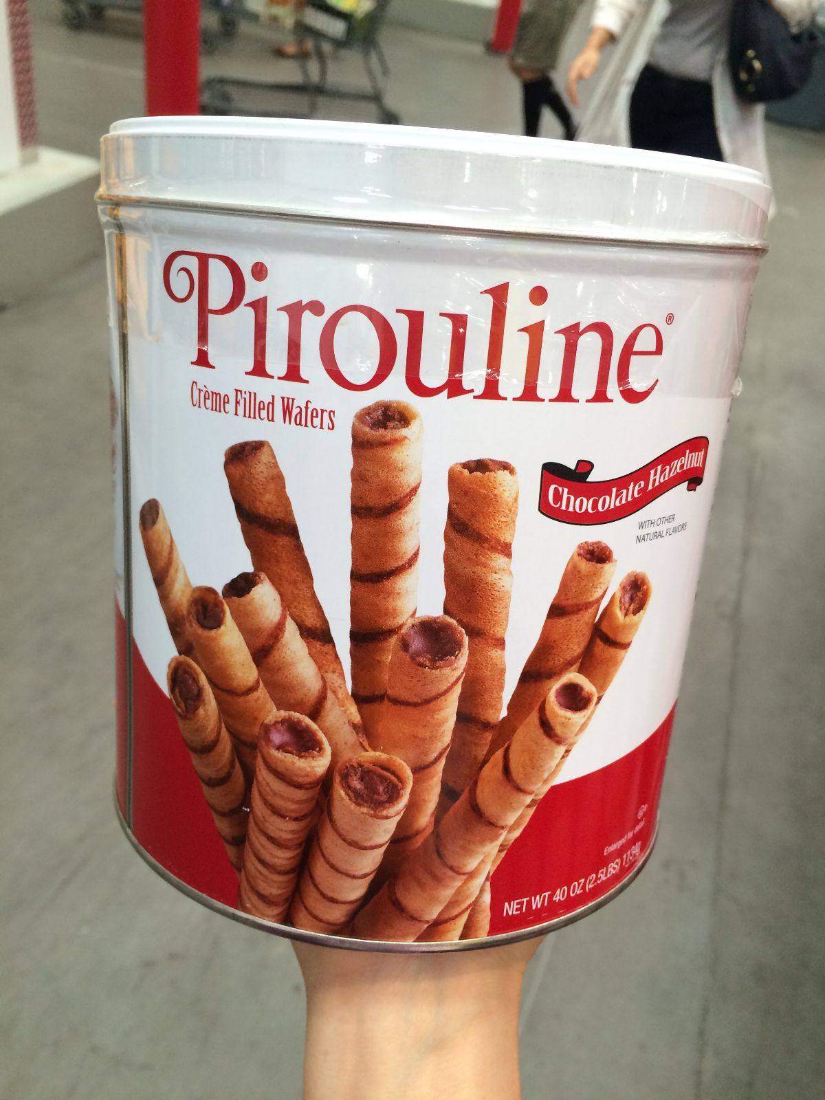 Creme De Pirouline 百乐莱榛仁巧克力华夫棒