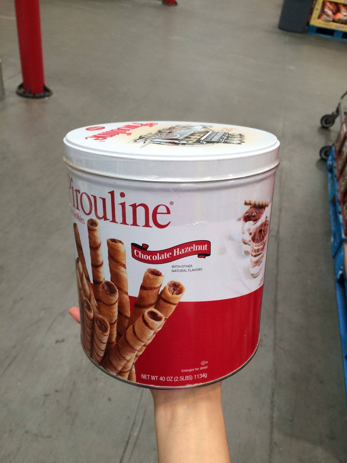 Creme De Pirouline 百乐莱榛仁巧克力华夫棒