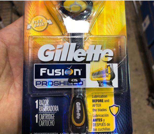 Gillette 吉列 锋隐致护剃须刀手动刮胡刀 内含：1托