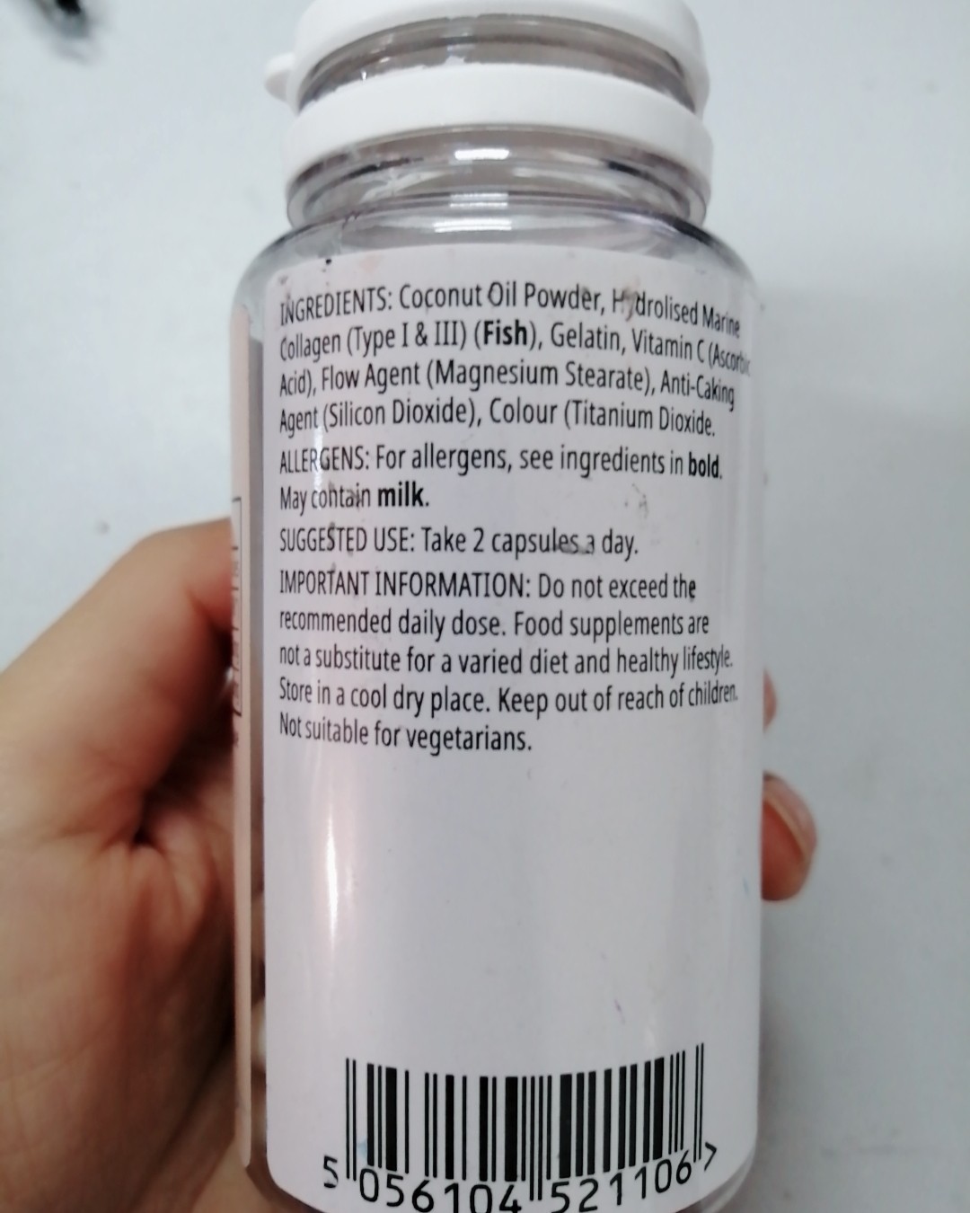 Myvitamins胶原蛋白椰子油 感谢55海淘，很幸运地得