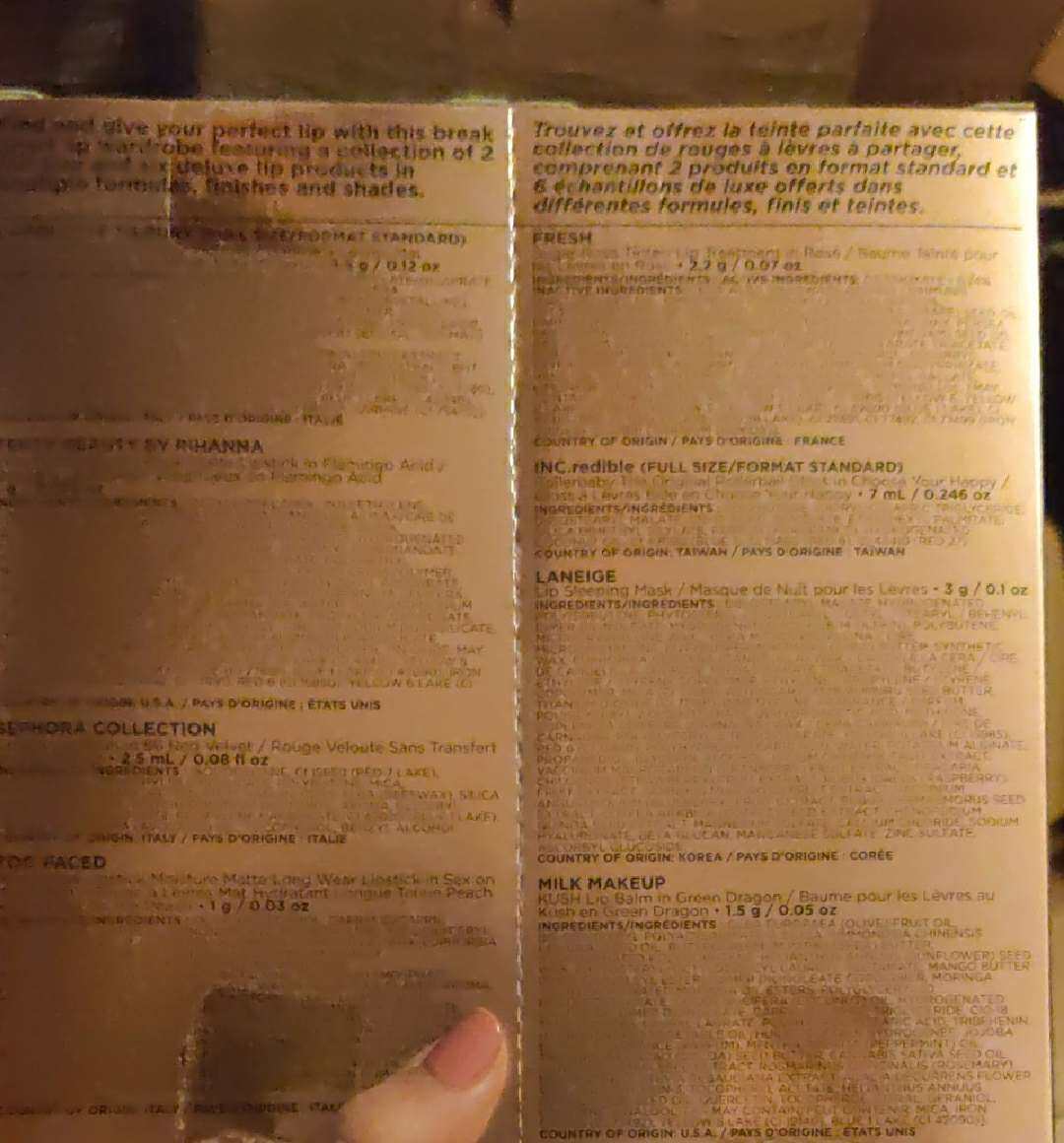 丝芙兰美国官网 完美的拿下了两套丝芙兰👄套装，活动价25刀