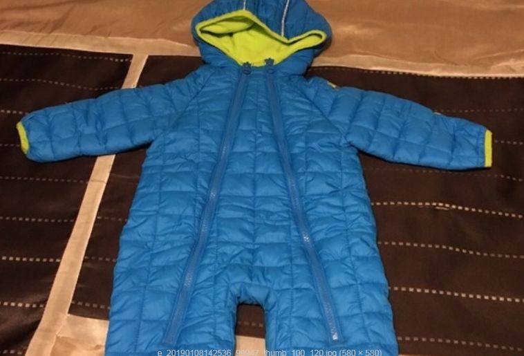 Snozu 婴幼儿男女宝宝户外防寒连体市棉服棉衣 这款Sno