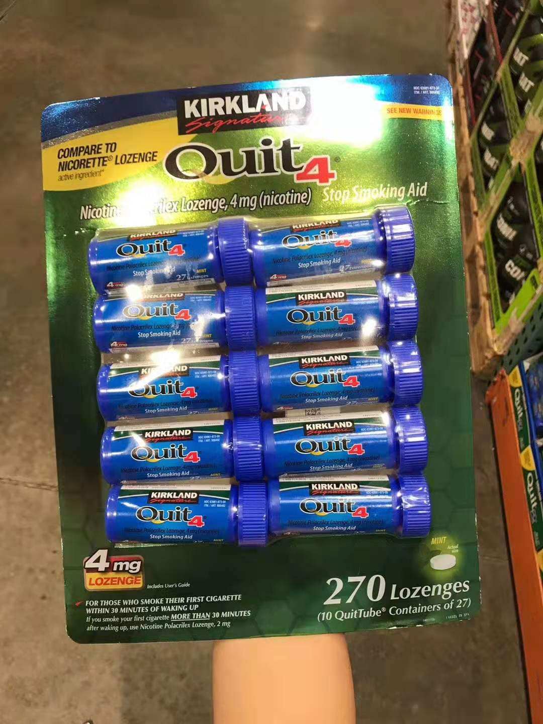 RMB¥412.63] Kirkland 柯克兰 尼古丁戒烟