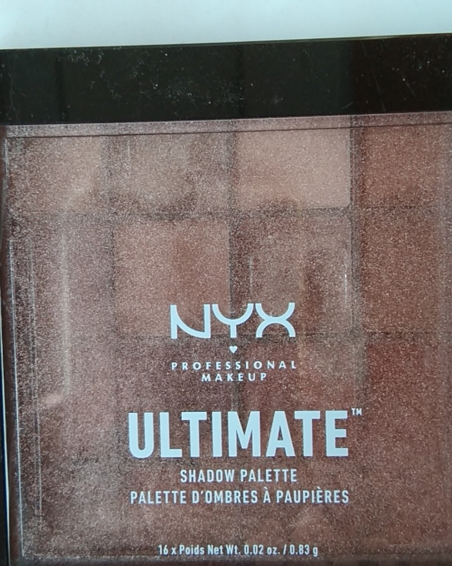 NYX16色眼影盘，平价香奈儿warm色号，回来的货损6盘，