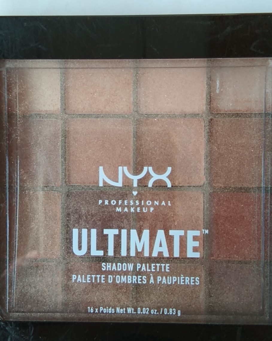 NYX16色眼影盘，平价香奈儿warm色号，回来的货损6盘，