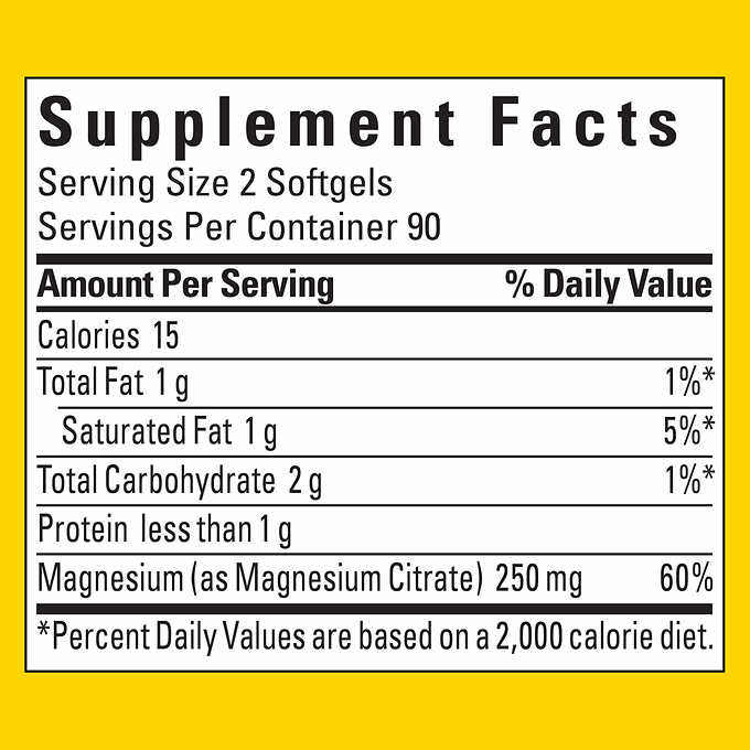 Nature Made Magnesium Citrate 