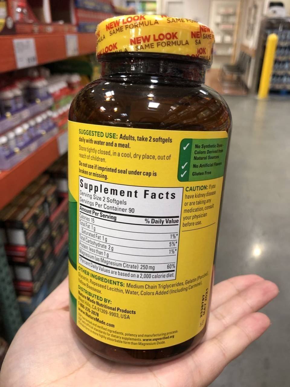 Nature Made Magnesium Citrate 