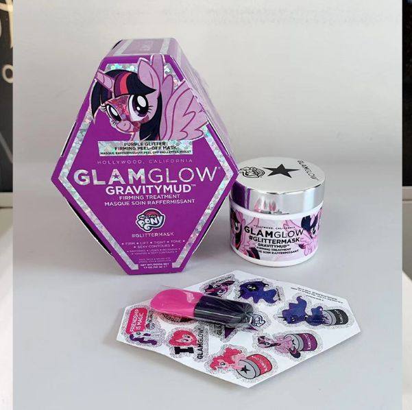 glamglow格莱美限量小马宝莉星空撕拉面膜Glamglo