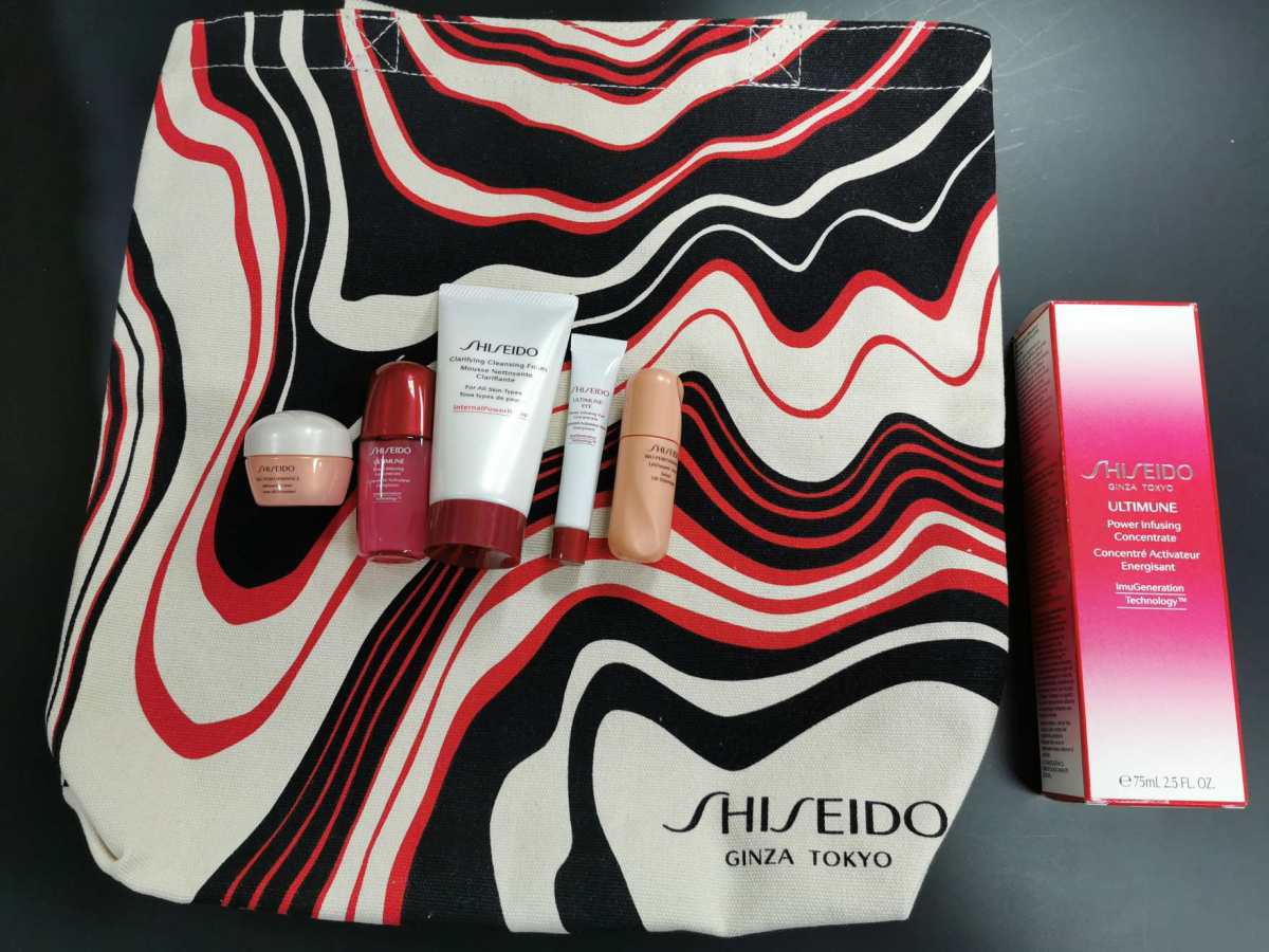 美国包裹资生堂红腰子精华75ml   中样礼包  1）红腰子