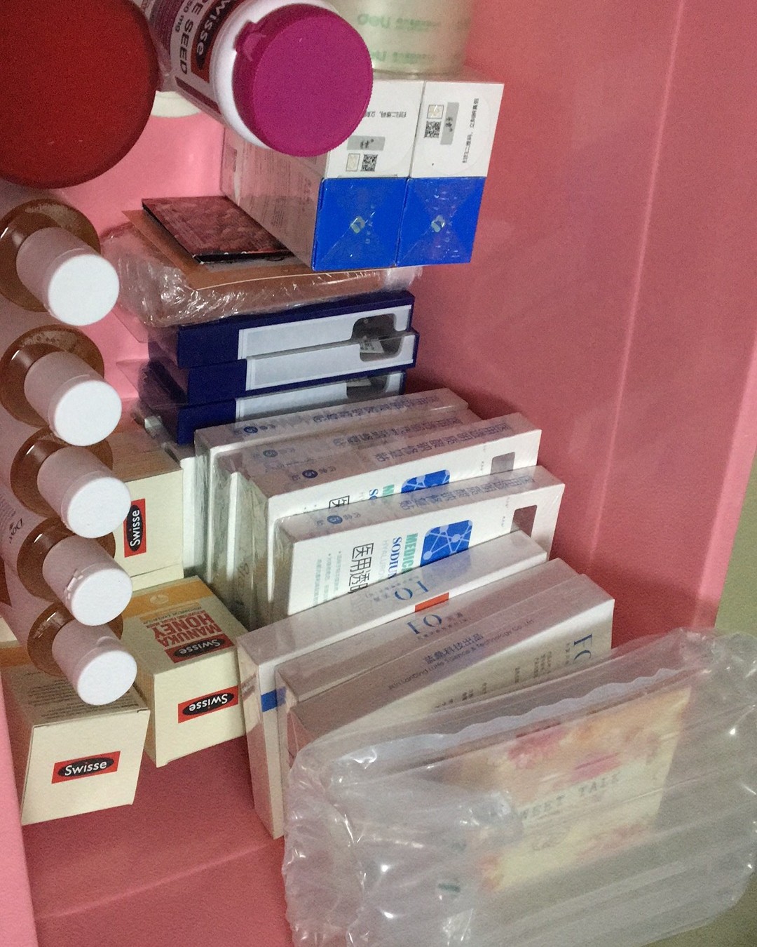 害怕妈妈知道-被我偷偷藏起来的护肤品。 之前没接触海淘的时候