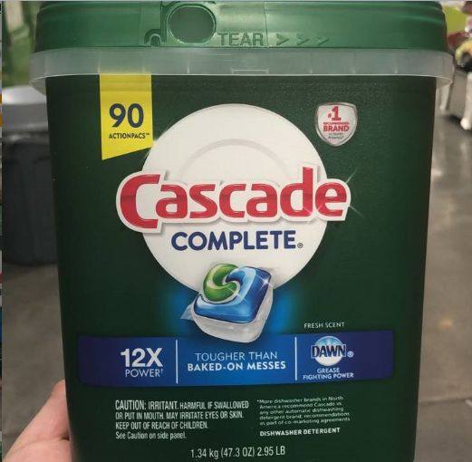 Cascade 洗碗机专用洗洁精 90枚入 Cascade 