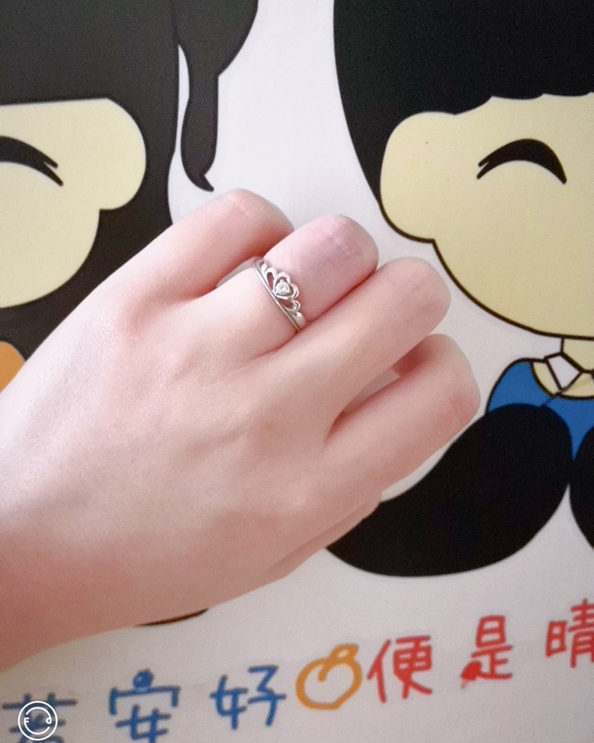 连续2次收到管家UU钻戒的活动邀请，刚好周末有空，翻箱倒柜，