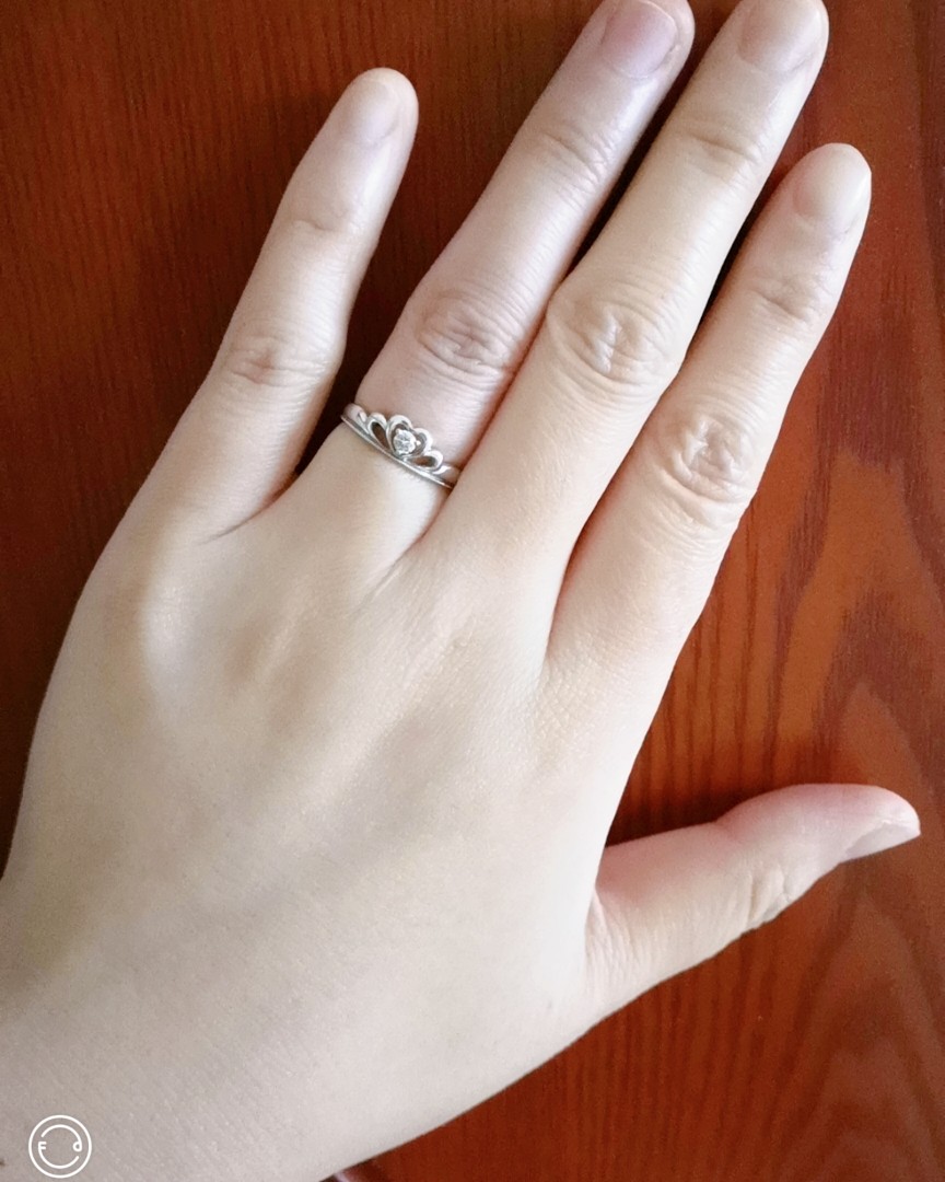 连续2次收到管家UU钻戒的活动邀请，刚好周末有空，翻箱倒柜，