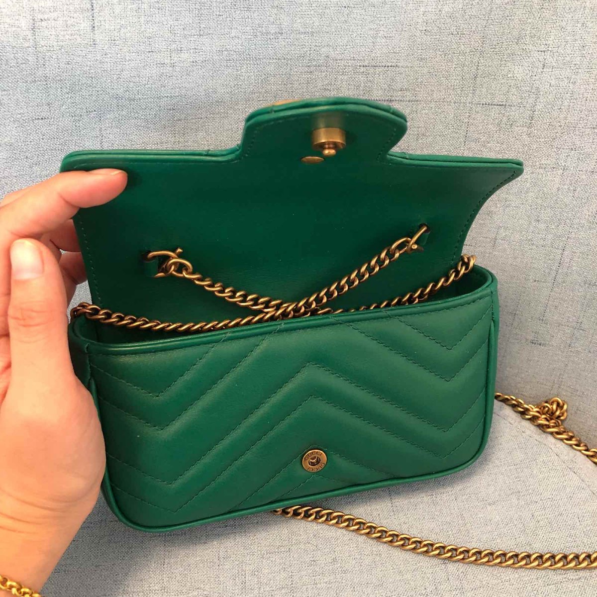 #今天我背这个包#gucci小链条包 🍇gucci家的ma
