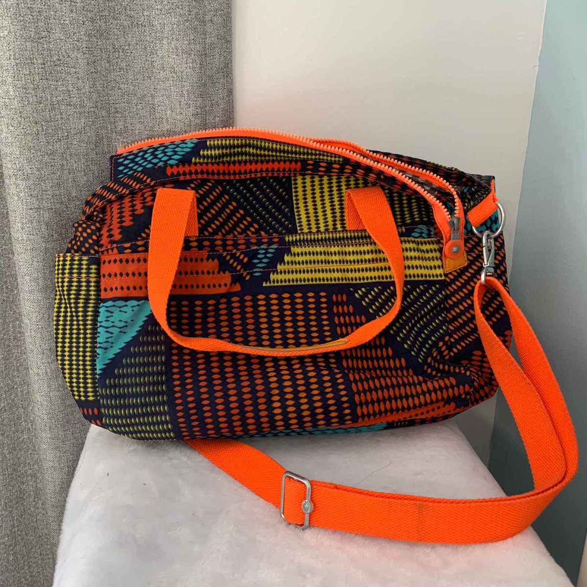 #今天我背这个包#kipling单肩包 🍇为了参加包包秀，